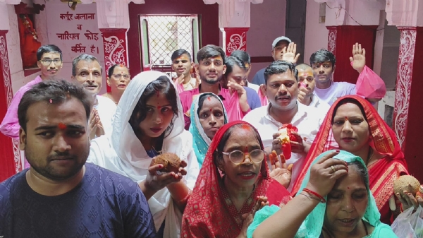 मां सिद्धिदात्री का दरबार