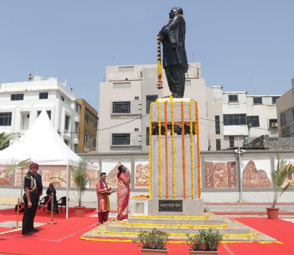 राष्ट्रपति सोमनाथ महादेव के दर्शन हेतु गिर सोमनाथ पहुंचे