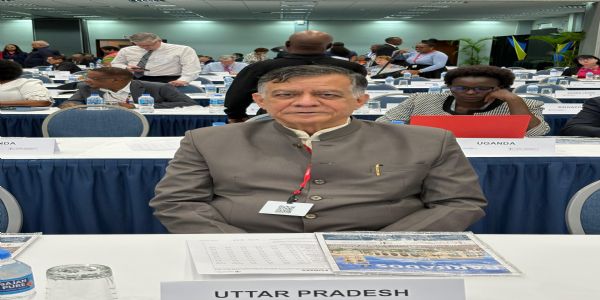 उत्तरप्रदेशविधानसभाध्यक्षः सतीशमहनाः सी.पी.ए. नामकस्य अन्ताराष्ट्रियसम्मेलनमध्ये सम्मिलिताः अभवन्