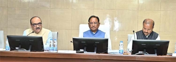 मुख्यमंत्री विष्णुदेव साय की अध्यक्षता में कलेक्टर्स कॉन्फ्रेंस