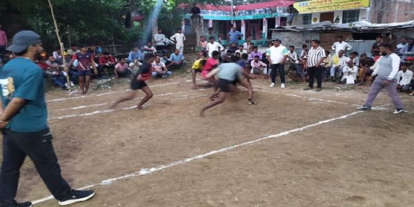 कबड्डी इत्यस्य महासंग्रामः — हलिया विजेता अभवत्, टाण्डा उपविजेता जाता