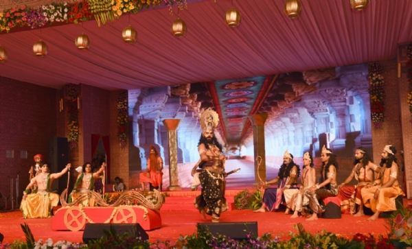 दीपोत्सव में श्रीलंका, इंडोनेशिया, रूस, थाईलैंड व नेपाल की रामलीलाओं का किया गया मंचन