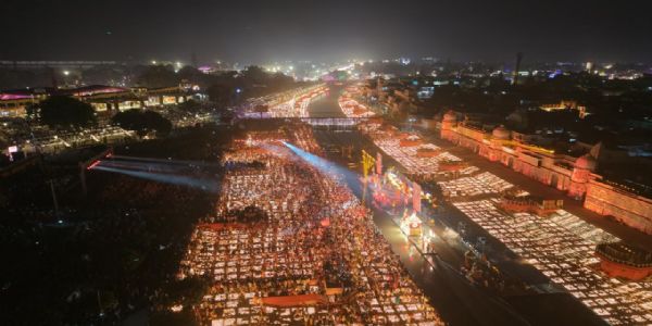 अयोध्यायां स्वयंसेवकाः अवदन् ,अस्माकं प्रेरको मुख्यमंत्री योगी