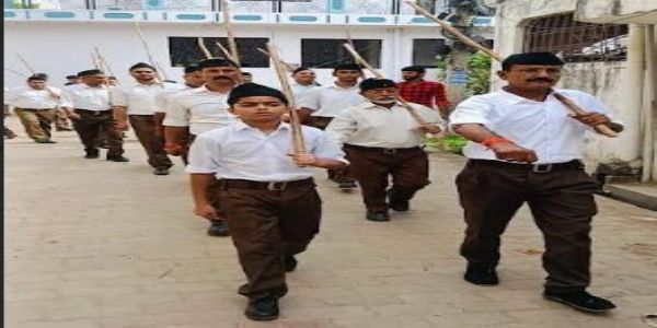 संघस्य शताब्दीवर्षे - अवधप्रान्ते मण्डल-वसति-स्तरेषु पथसंचलनम् अभवत्