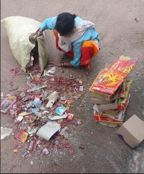 दीपावली पर्व पर भोपाल में सफाई मित्रों ने एकत्र किया 20 टन से अधिक कचरा