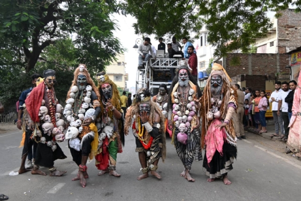 गोवर्धन पूजनोत्सव  निकली विशाल शोभायात्रा में शामिल प्रदेश कांग्रेस अध्यक्ष