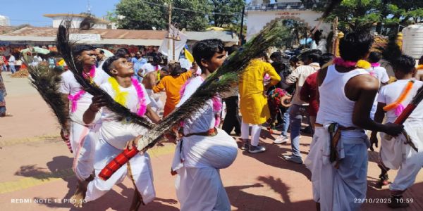 अनूपपुरम् :- अमरकंटकस्थले बुंदेलखण्डस्य लोक–परंपराया: दिव्यः उत्सवः मन्यते