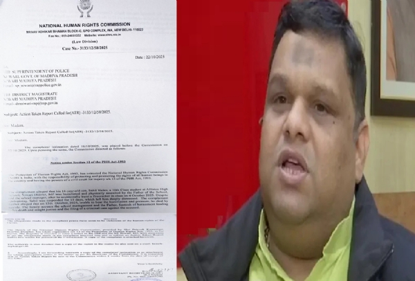 मानव अधिकार आयोग पत्र