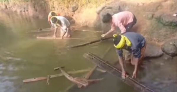 झाड़ग्राम में बांधना पर्व