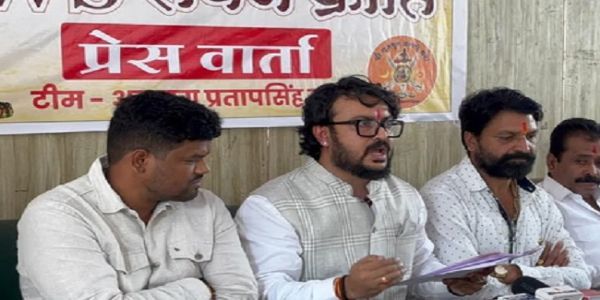 मध्यप्रदेशे करणी सेनायाः ‘ईडब्ल्यूएस क्रांतेः आरंभोऽद्य उज्जैनतः