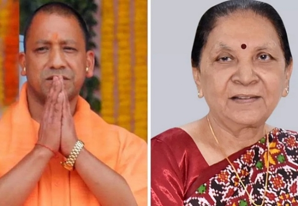 राज्यपाल आनंदीबेन पटेल और मुख्यमंत्री योगी आदित्यनाथ राज्यपाल आनंदीबेन पटेल और मुख्यमंत्री योगी आदित्यनाथ