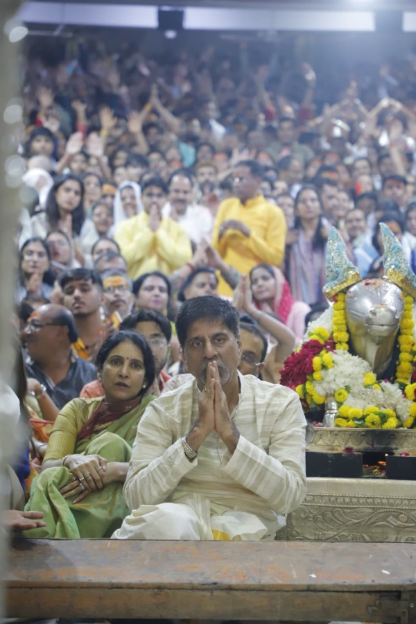 Former cricketer K Srikkanth visited Mahakal Former cricketer K Srikkanth visited Mahakal