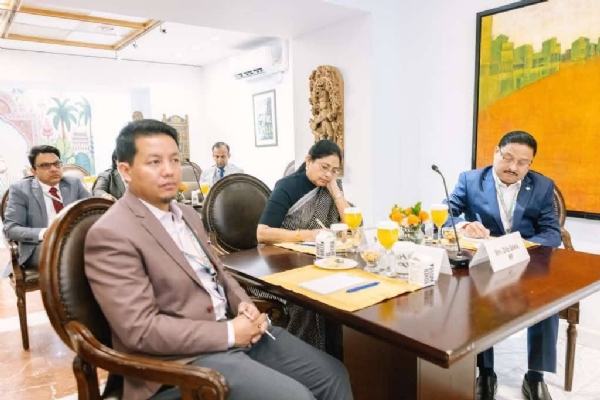 Image shared by Assam BJP president Dilip Saikia. Image shared by Assam BJP president Dilip Saikia.