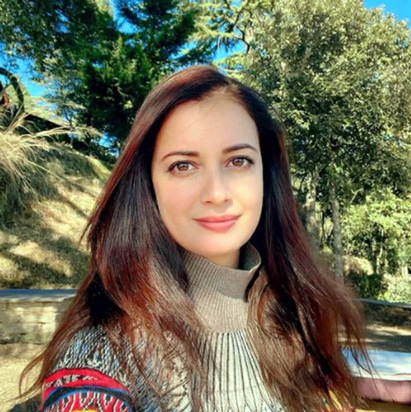 अभिनेत्री दिया मिर्जा। अभिनेत्री दिया मिर्जा।