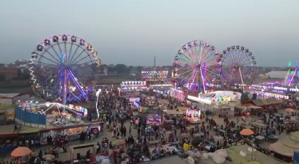 ददरी मेला का दृश्य ददरी मेला का दृश्य