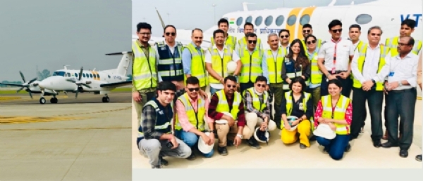 नोएडा अंतरराष्ट्रीय एयरपोर्ट पर कैलिब्रेशन टेस्टिंग शुरू नोएडा अंतरराष्ट्रीय एयरपोर्ट पर कैलिब्रेशन टेस्टिंग शुरू