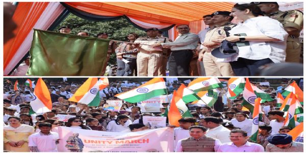 सरदारपटेलस्य 150तमं जयन्त्याः अवसरे जम्मू नगरे ‘सरदार@१५० एकतामार्च’ इति महोत्सवः आयोजितः