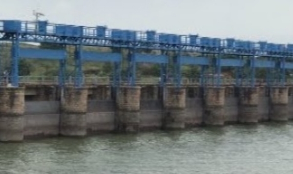 जरगो जलाशय के खोले गए गेट