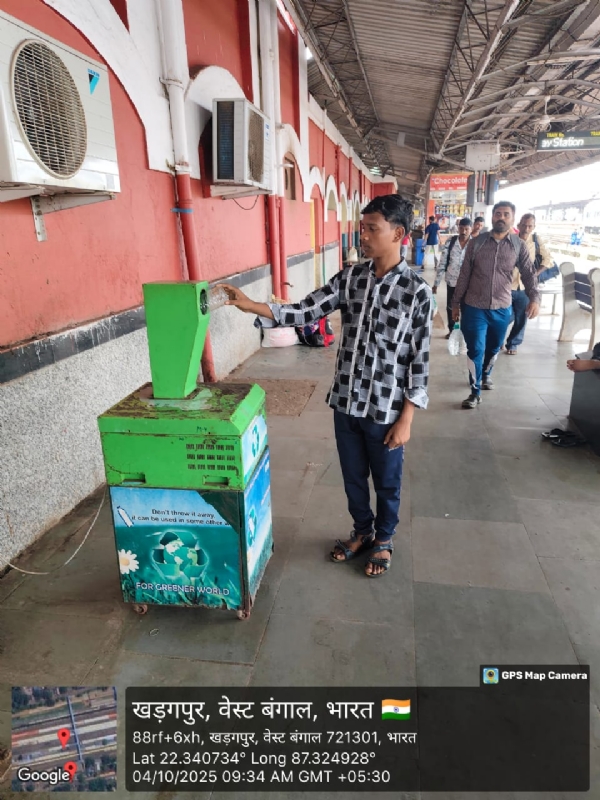 खड़गपुर मंडल में चमके स्टेशन