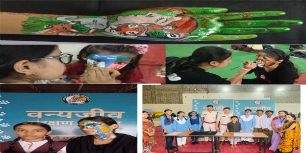 सिवनी – मुख-चित्रणं, हस्त-अङ्कन-प्रतियोगिता च आयोजिते