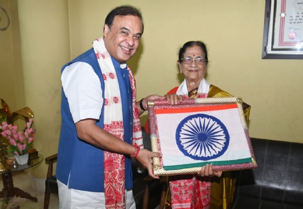 मुख्यमंत्री डॉ हिमंत बिस्व सरमा द्वारा साझा तस्वीर।