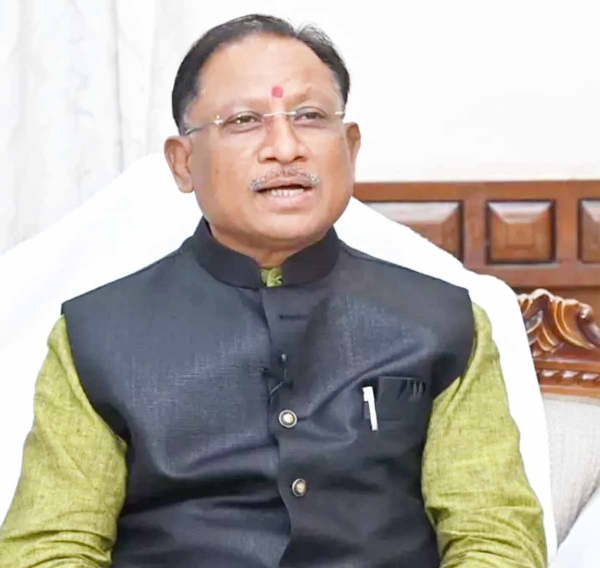 मुख्यमंत्री  विष्णु देव साय फाइल फाेटाे