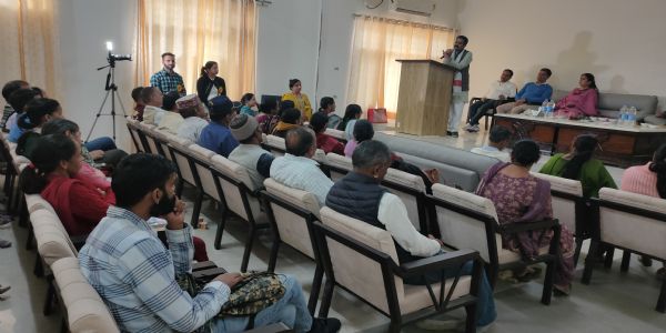 धर्मपुरहरिद्रोत्पादकक्षेत्ररूपेण विकसितं स्यादिति लक्ष्यम् : चंद्रशेखरः