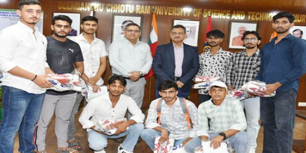 दीनबंधु छोटू राम विश्वविद्यालयस्य कबड्डीदलम् उत्तर क्षेत्रीय प्रतियोगितायां गृहीष्यति भागम्