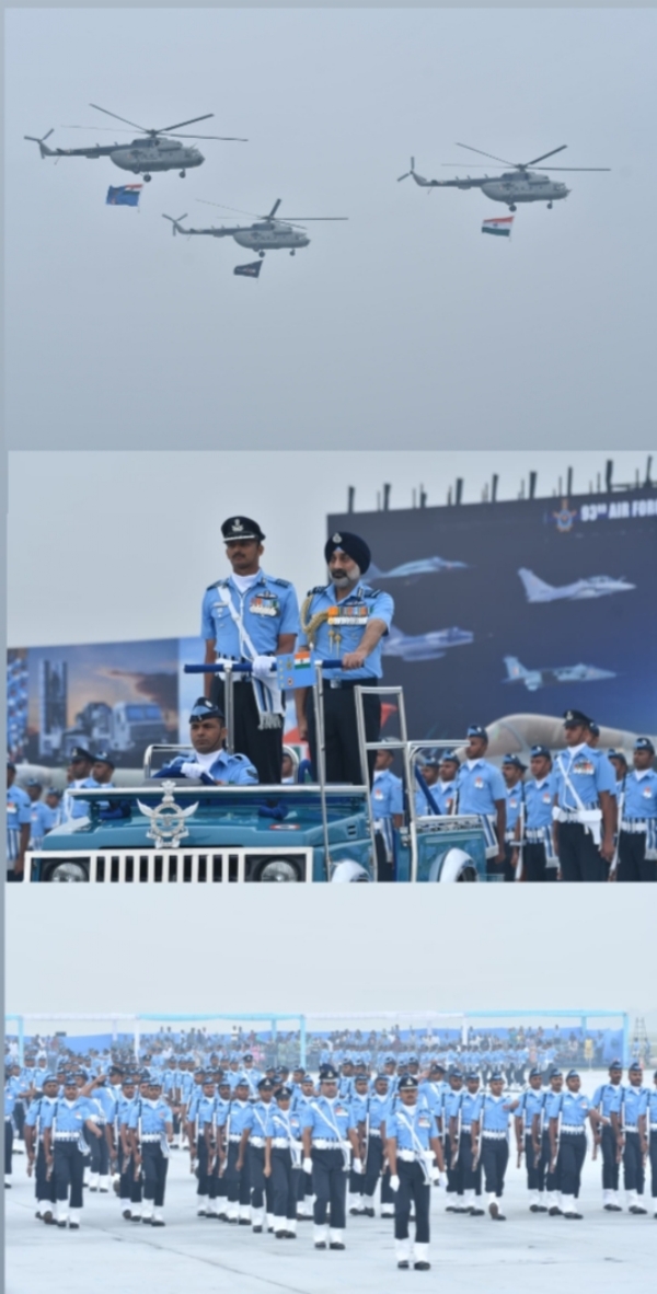 आप्रेशन सिंदूर को समर्पित रहा वायुसेना दिवस