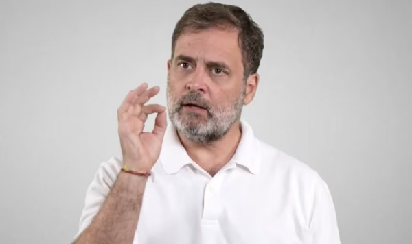 कांग्रेस नेता राहुल गांधी।