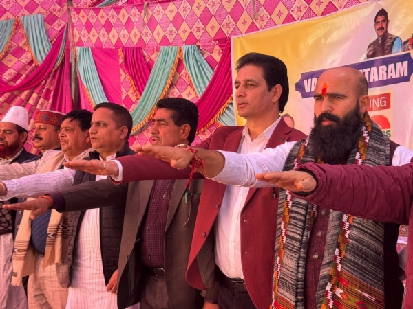 भाजपा ने डोडा और कठुआ में वंदे मातरम के 150 वर्ष पूरे होने का जश्न मनाया, स्वदेशी प्रतिज्ञा ली गई भाजपा ने डोडा और कठुआ में वंदे मातरम के 150 वर्ष पूरे होने का जश्न मनाया, स्वदेशी प्रतिज्ञा ली गई