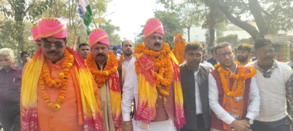 पूर्व विधानस मुरादाबाद देहात विधानसभा धं में निकली एकता यात्रा पूर्व विधानस मुरादाबाद देहात विधानसभा धं में निकली एकता यात्रा