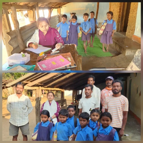 घोड़ागांव-डोंडेपारा स्कूल पिछले चार सालों से सफाई कर्मी के घर में हो रहा संचालित घोड़ागांव-डोंडेपारा स्कूल पिछले चार सालों से सफाई कर्मी के घर में हो रहा संचालित