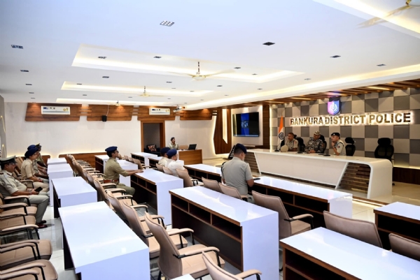 बांकुड़ा पुलिस ऑफीस अत्याधुनिक स्वरूप