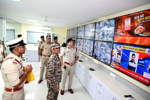 बांकुड़ा पुलिस ऑफीस का नया स्वरूप