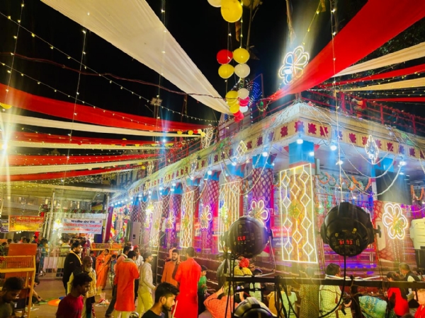 दीपोंसे जगमगाता विंध्यधाम।