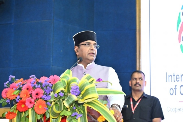 72वें अखिल भारतीय सहकारी सप्ताह का समापन समारोह को संबोधित करते हुए मंत्री विश्वास कैलाश सारंग