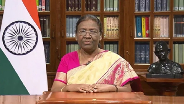 राष्ट्रपति द्रौपदी मुर्मु । फोटो - फाइल राष्ट्रपति द्रौपदी मुर्मु । फोटो - फाइल