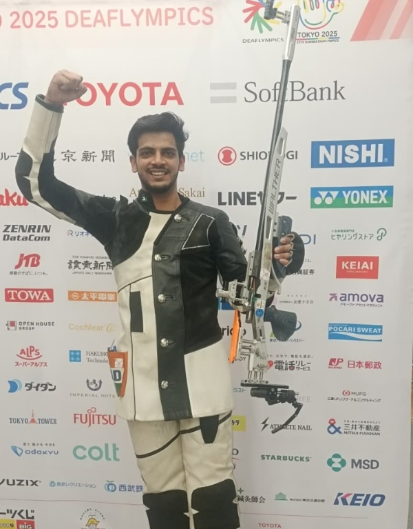 भारतीय निशानेबाज शौर्य सैनी