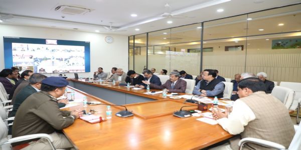 मध्‍य प्रदेशे प्रशासनव्यवस्थायाः आदर्श स्थितिः सुनिश्चेया : मुख्यमंत्री डॉ. यादवः