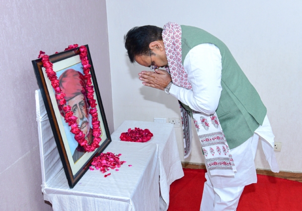 मुख्यमंत्री भजनलाल शर्मा ने महात्मा ज्योतिबा फुले की पुण्यतिथि पर श्रद्धांजलि अर्पित की