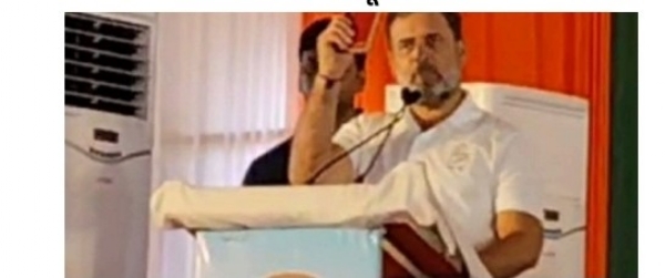 जनसभा को सम्बोधित करते राष्ट्रीय नेता