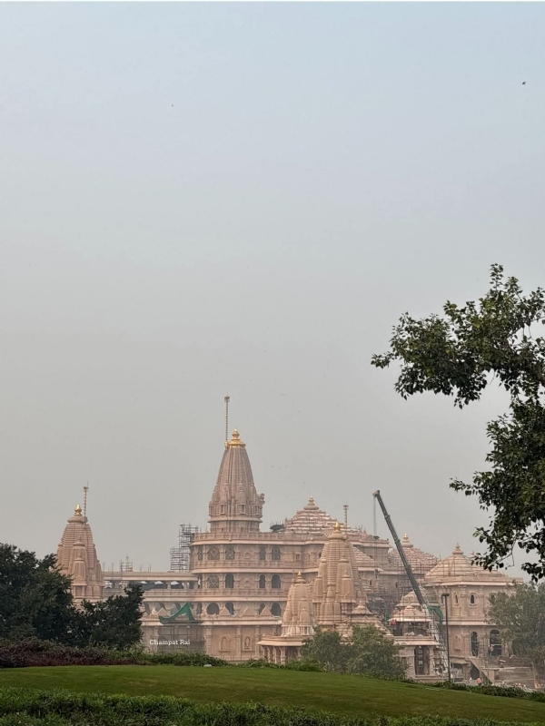 श्री राम मंदिर का ताजा छाया चित्र श्री राम मंदिर का ताजा छाया चित्र