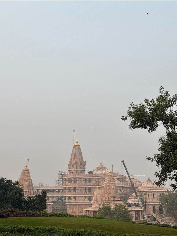 श्री राम मंदिर का ताजा छाया चित्र श्री राम मंदिर का ताजा छाया चित्र