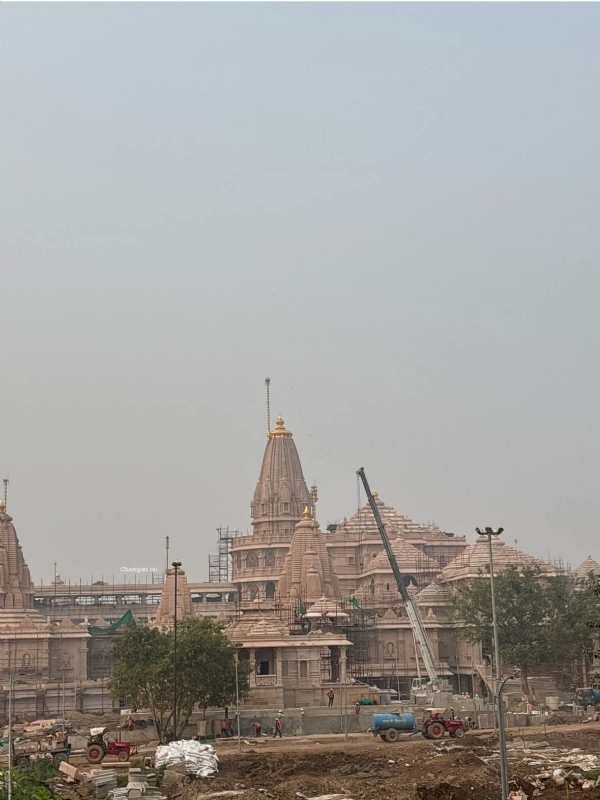 श्री राम मंदिर का ताजा छाया चित्र श्री राम मंदिर का ताजा छाया चित्र