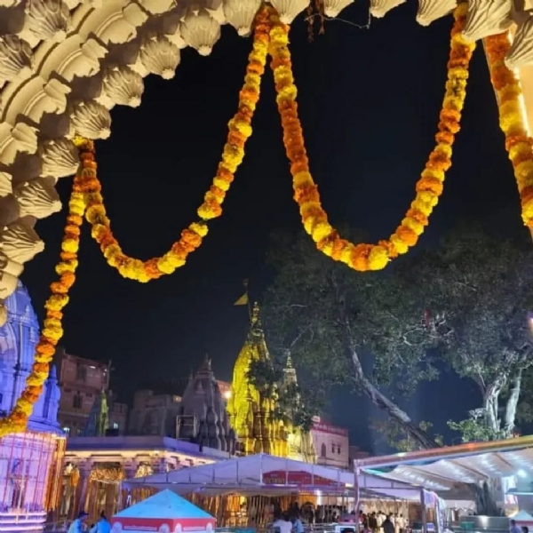 सजा काशी विश्वनाथ धाम सजा काशी विश्वनाथ धाम