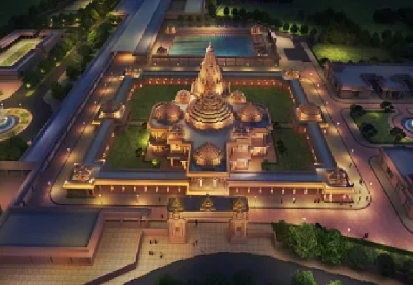 सीता माता मंदिर का मॉडल—पुनौराधाम सीता माता मंदिर का मॉडल—पुनौराधाम