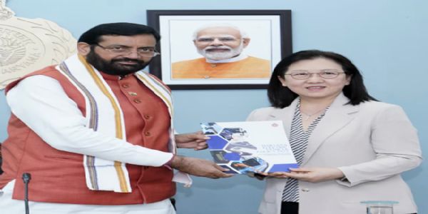 मुख्यमन्त्रिणा टेस्ला–संस्थायै हरियाणायां निर्माण-एककं स्थापयितुं आमन्त्रणं दत्तम्।