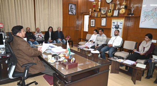 शिमला में डीसी की अध्यक्षता में आयोजित बैठक