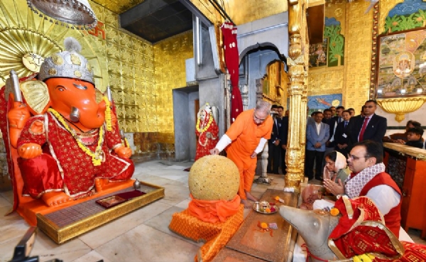 सीएम भजनलाल शर्मा का आज ही के दिन जन्‍मद‍िन,  गणेश जी के दर्शन से द‍िन की शुरुआत